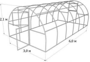 Теплица своими руками из профильной трубы и поликарбоната