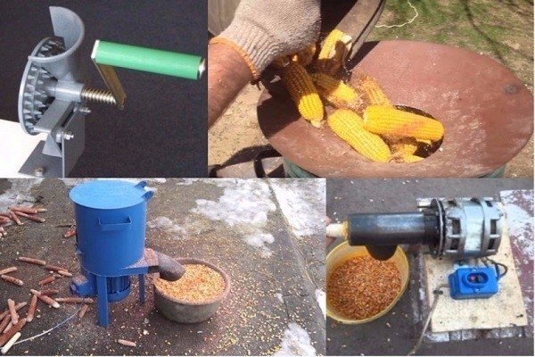Электрическая теребилка для кукурузы