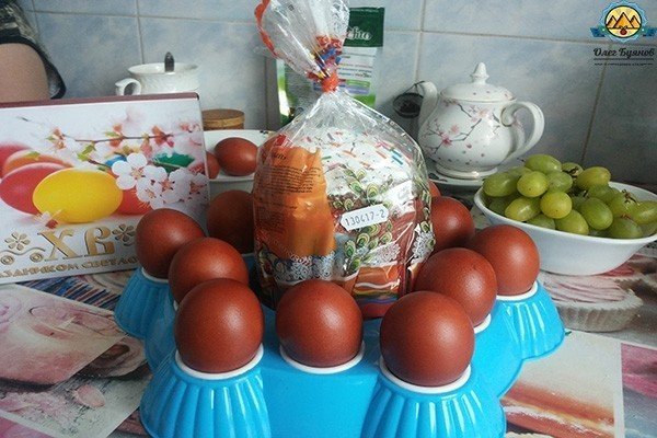 Яйца к пасхе
