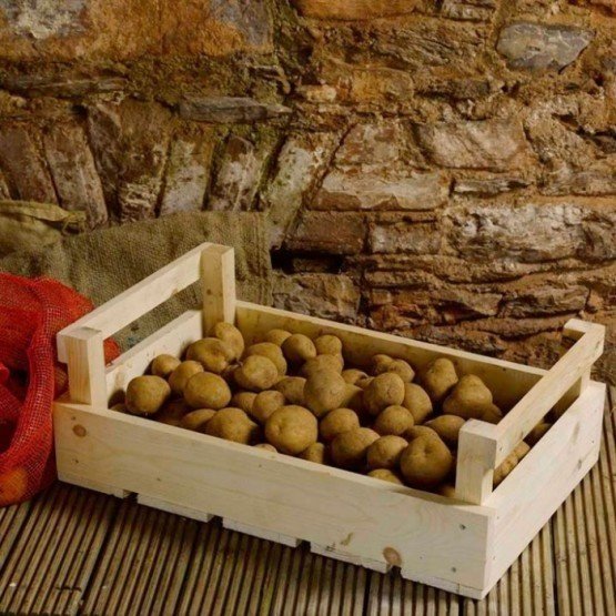 Деревянные ящики для картофеля