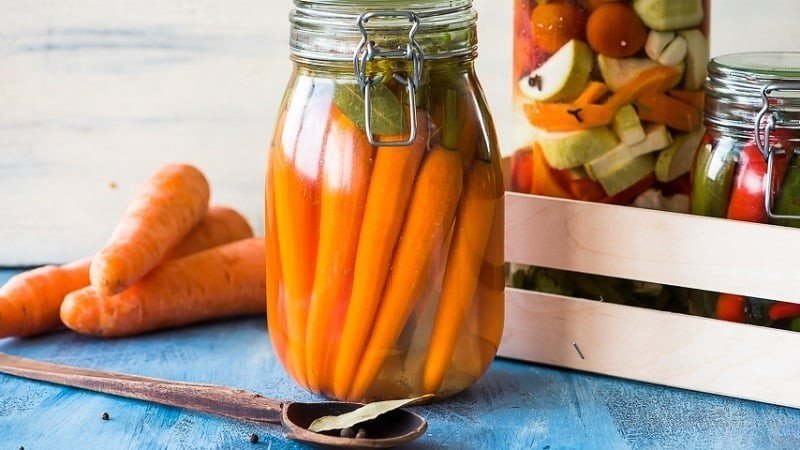 Консервирование моркови заготовки на зиму