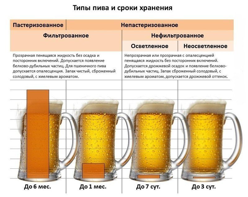 Разница фильтрованного и нефильтрованное пиво