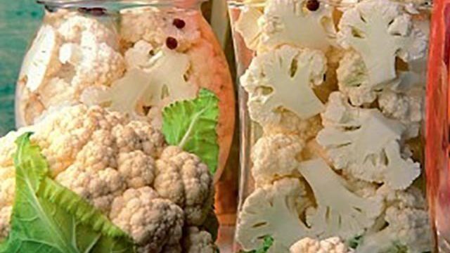 Рецепты заготовки из цветной капусты на зиму