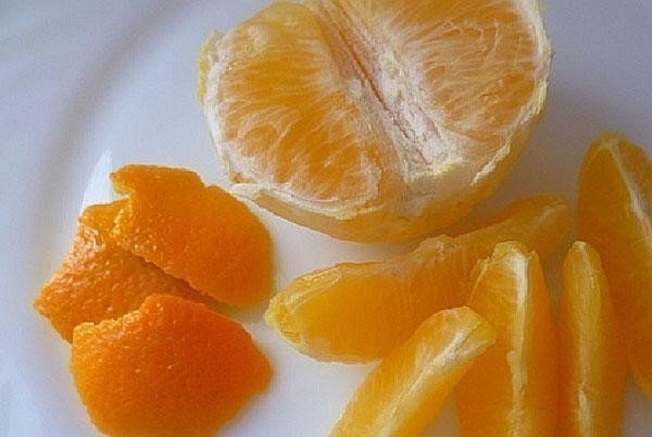 Мандарин и апельсин